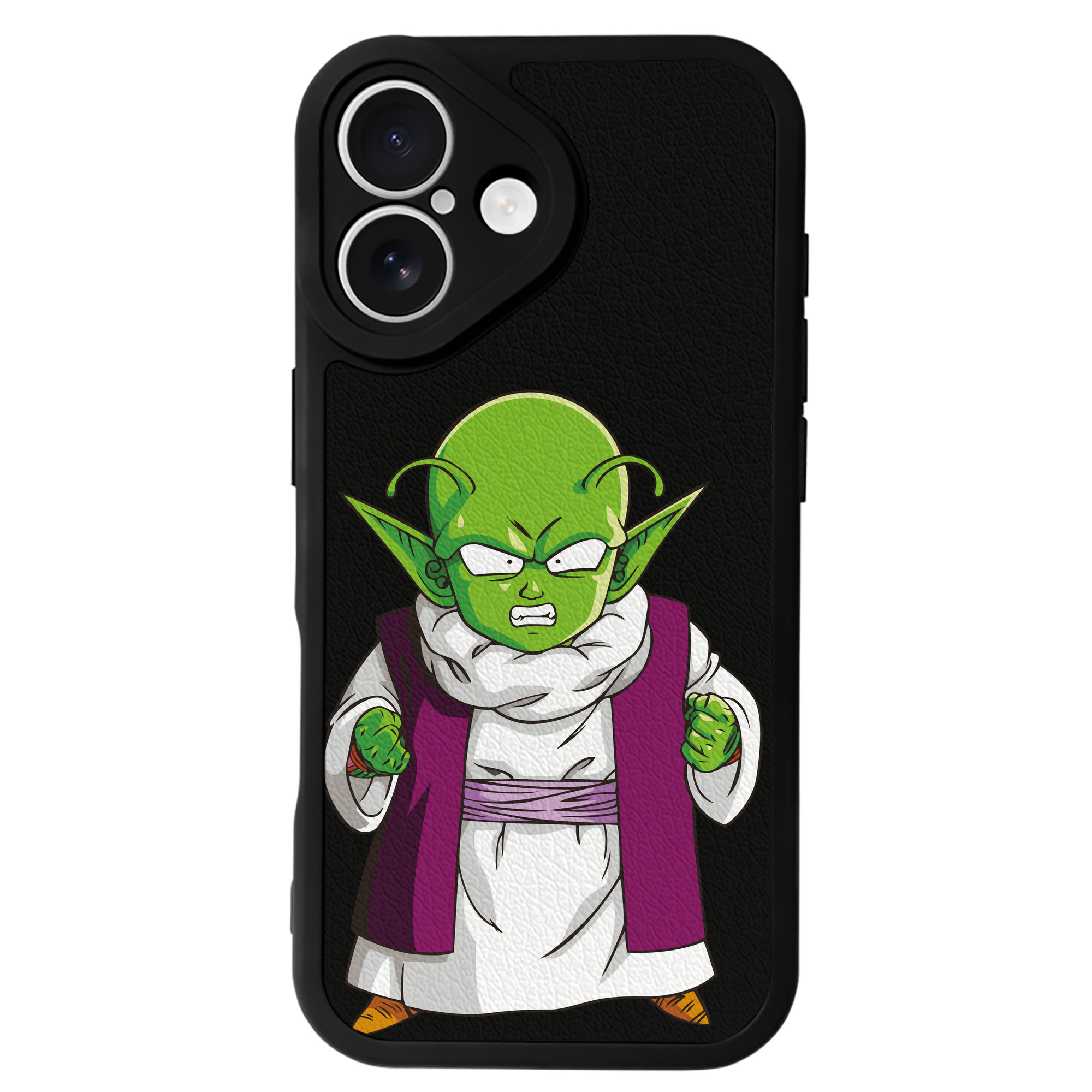 （画像用） ドラゴンボール ピッコロ DRAGON BALL Piccolo 【iPhone 16シリーズ対応】シリコンスマホケース（レザー調） 材質：シリコン